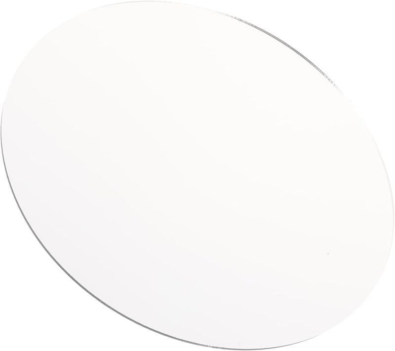 20Cm Round Acrylic Mirror for Wall Decor DIY Craft and Makeup Beauty Use - Image 1
